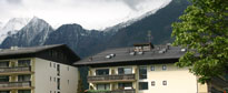 View of apartment buildings for your last minute holiday Austria 